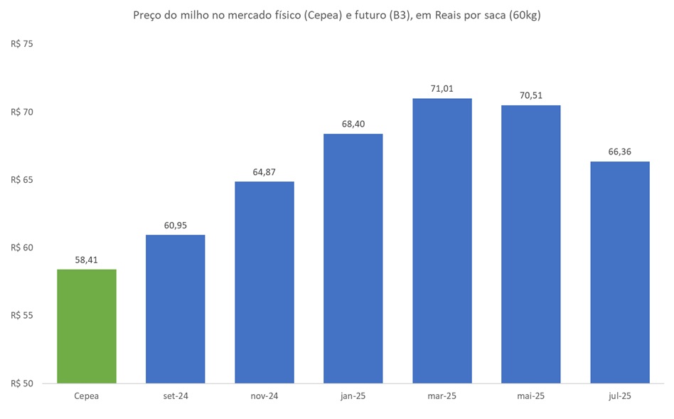 preço futuro do milho