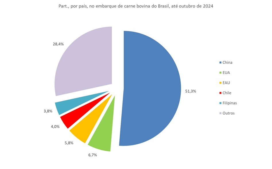 maiores importadores de carne bovina