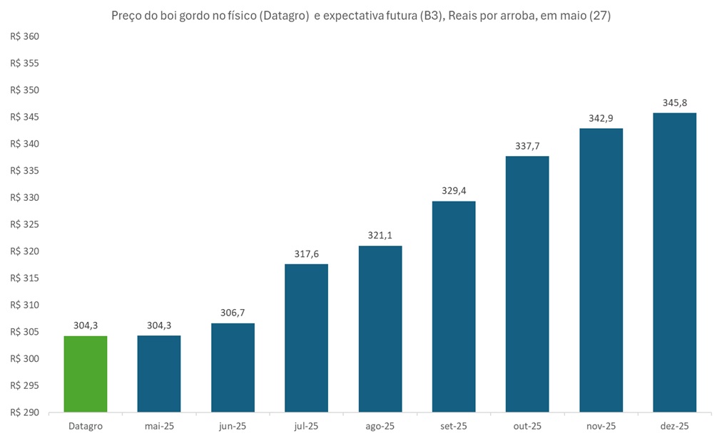 preço futuro do boi gordo