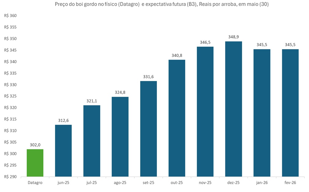 preço futuro do boi gordo