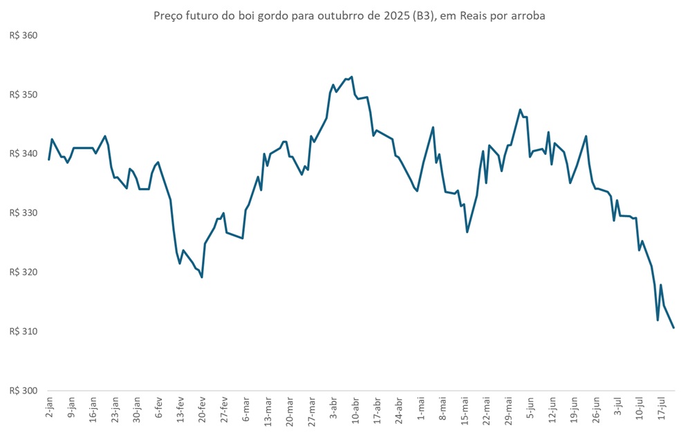 preço futuro do boi gordo