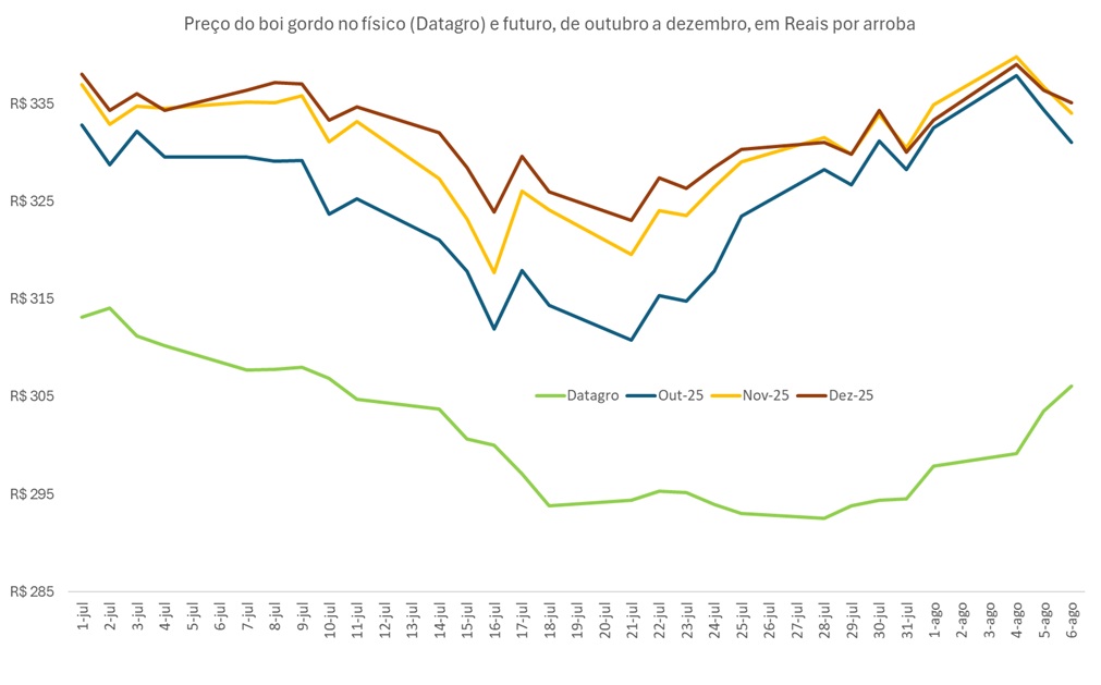 preço futuro do boi gordo