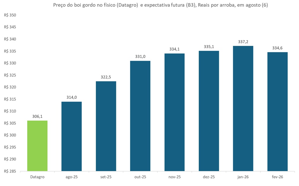 preço futuro do boi gordo