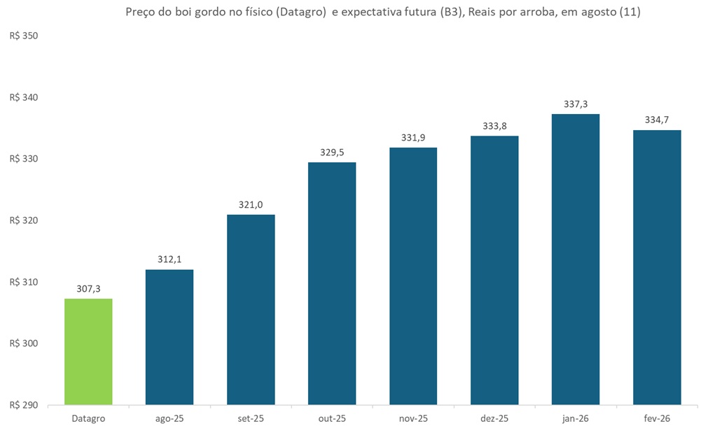 preço futuro do boi gordo