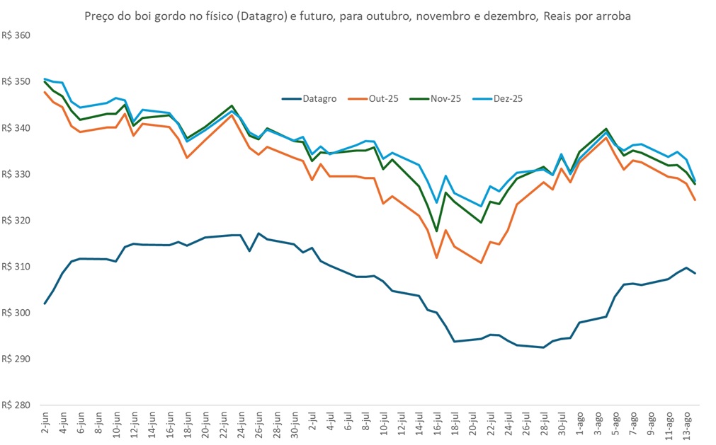preço futuro do boi gordo
