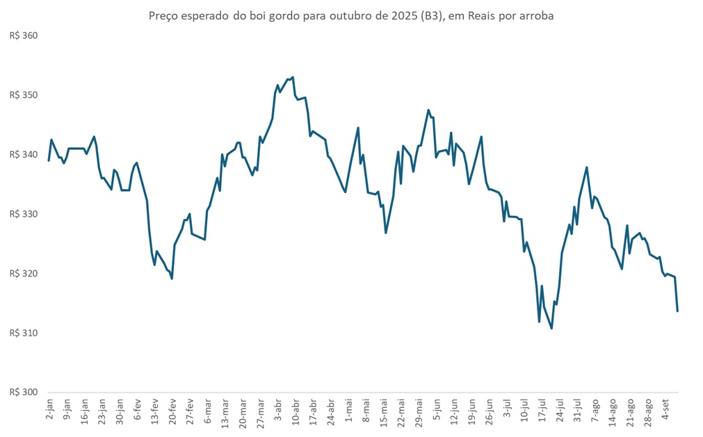 preço futuro do boi gordo