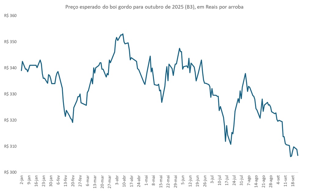 preço futuro do boi gordo