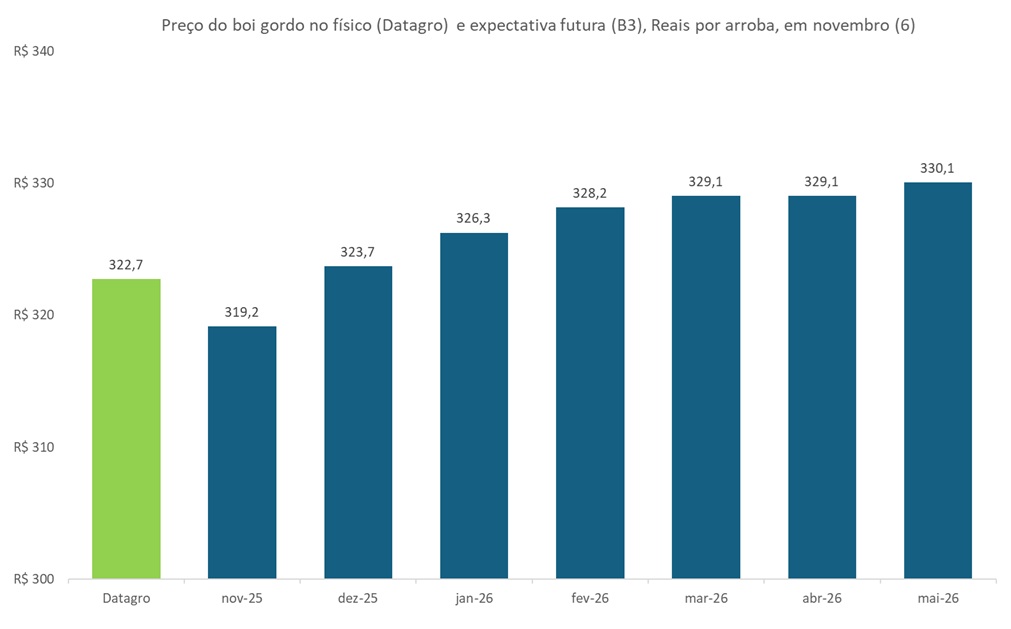 preço futuro do boi gordo