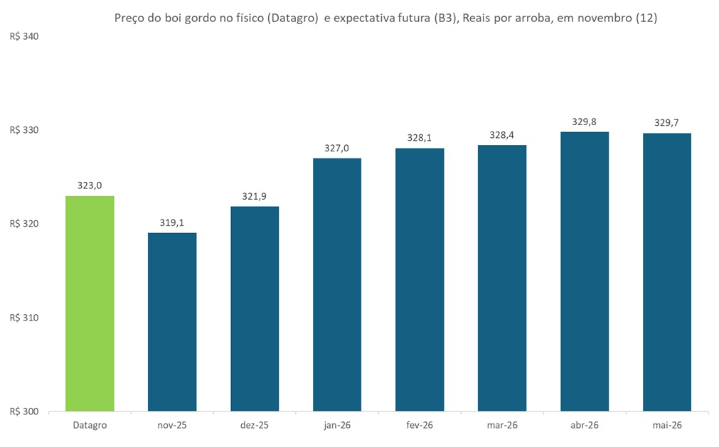 preço futuro do boi gordo