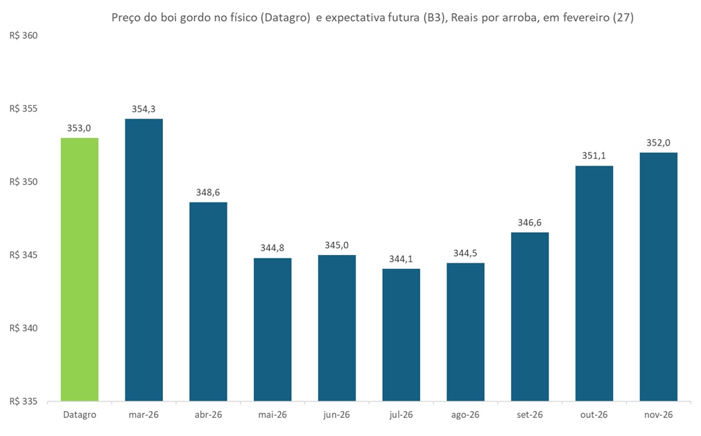 preço futuro do boi gordo
