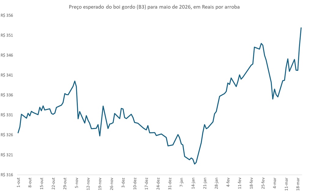 preço futuro do boi gordo