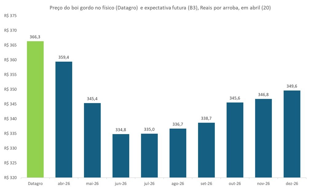 preço futuro do boi gordo