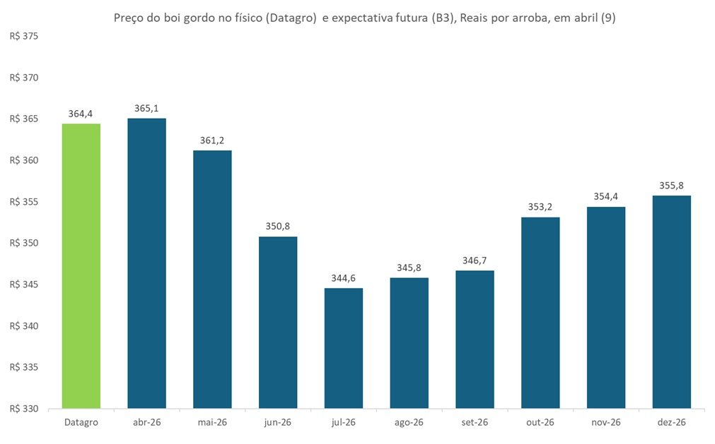 preço futuro do boi gordo