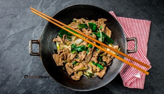 participação chinesa na exportação de carne bovina do Brasil