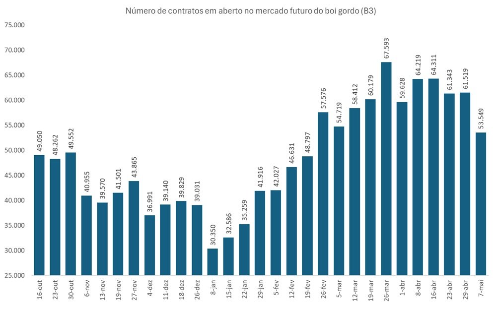 contratos futuros do boi gordo
