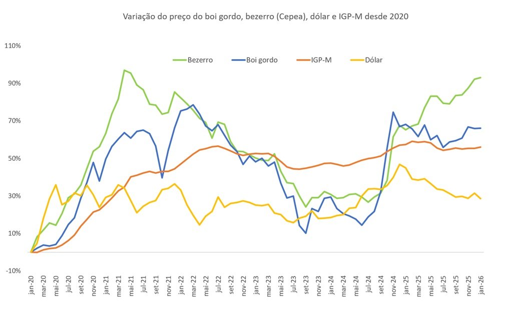 preço do bezerro
